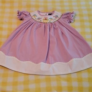 Baby Easter Smocked Dress
